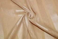 SCAMPOLO TENDA BEIGE RIGHE ORO