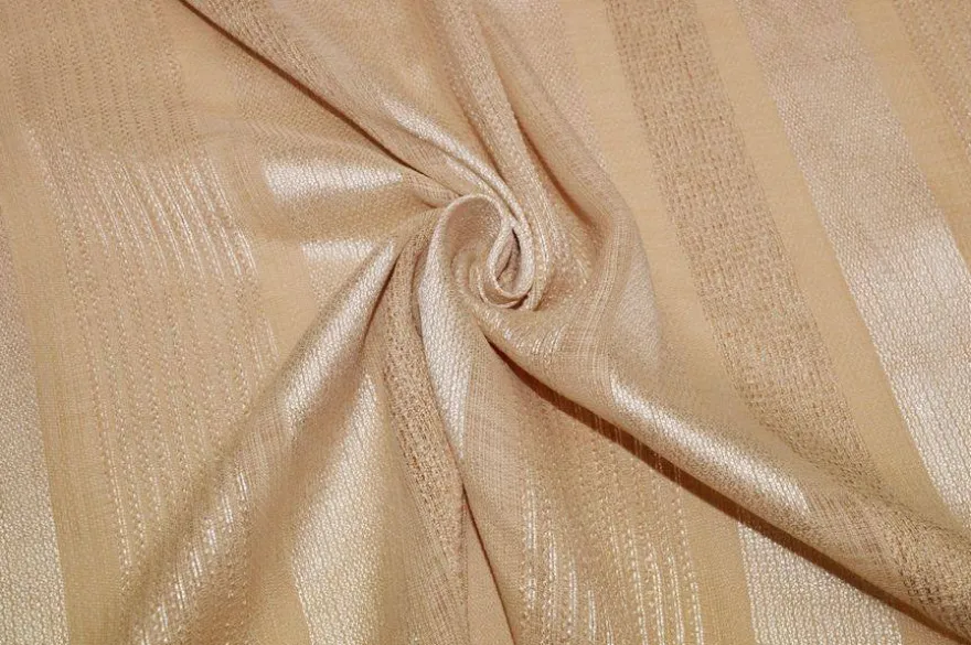 SCAMPOLO TENDA BEIGE RIGHE ORO