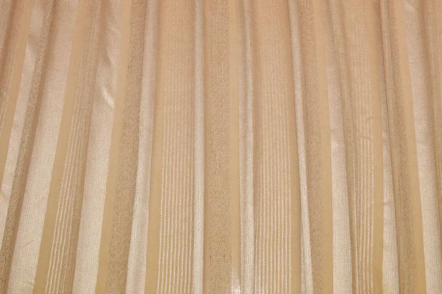SCAMPOLO TENDA BEIGE RIGHE ORO