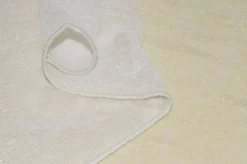 SCAMPOLO TENDA EFFETTO LINO LUREX BIANCA
