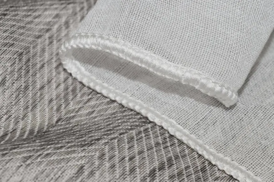 SCAMPOLO TENDA FASCE GRIGIO MELANGE