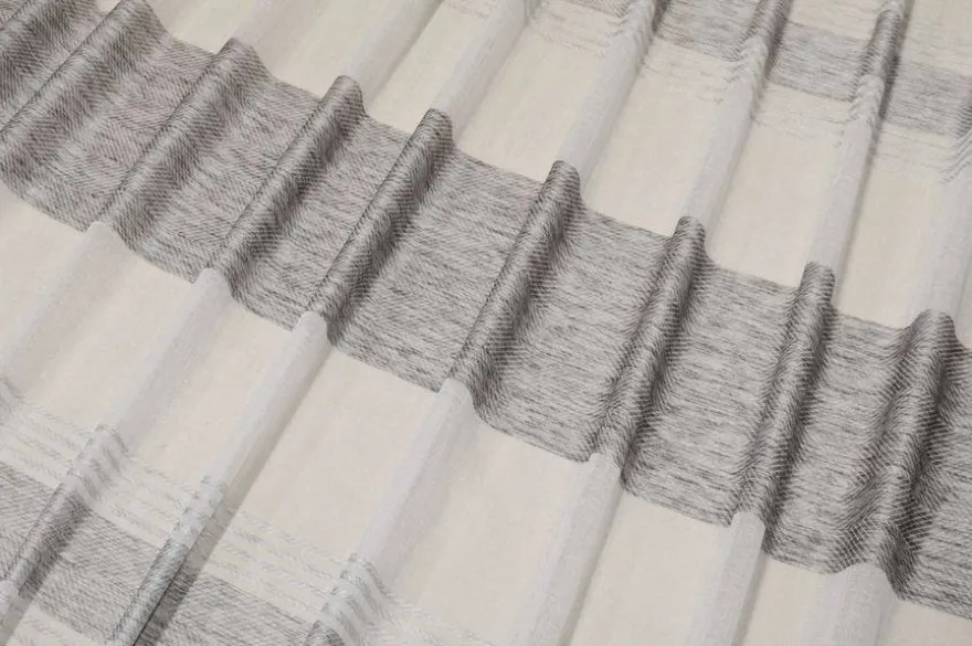 SCAMPOLO TENDA FASCE GRIGIO MELANGE