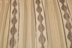 SCAMPOLO TENDA IN ORGANZA FASCIATA COLOR BEIGE