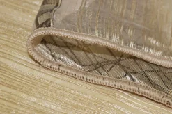 SCAMPOLO TENDA IN ORGANZA FASCIATA COLOR BEIGE