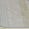 SCAMPOLO TENDA ORGANZA GRIGIA LUREX ARGENTO