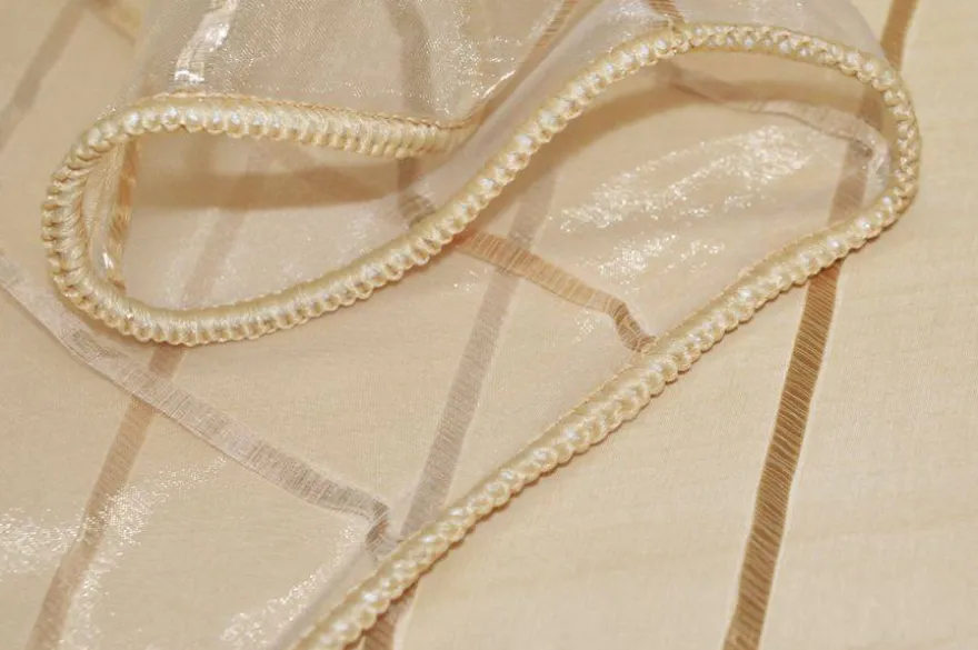 SCAMPOLO TENDA ORGANZA RIGA ORO