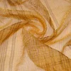 SCAMPOLO TENDA ORGANZA STROPICCIATA RIGATINO ORO
