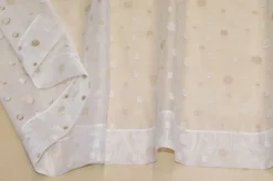 SCAMPOLO TENDINO ORGANZA BOLLO BEIGE