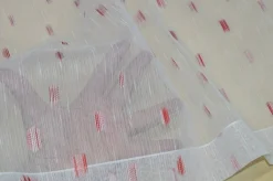 SCAMPOLO TENDINO ORGANZA FANTASIA ROSSA H 79