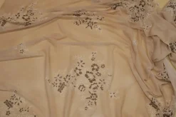 SCAMPOLO TULLE ELASTICIZZATO BEIGE FANTASIA 20