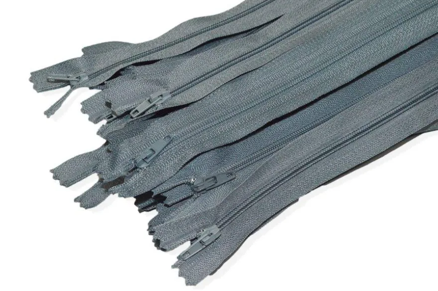 SET 5 CERNIERE AUTOBLOCCANTI 60 CM COLORE GRIGIO