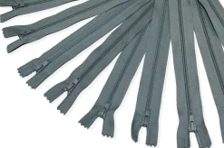 SET 5 CERNIERE AUTOBLOCCANTI 60 CM COLORE GRIGIO