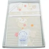 SET 3 PEZZI COPERTA CULLA DISEGNO CAGNOLINO BEIGE