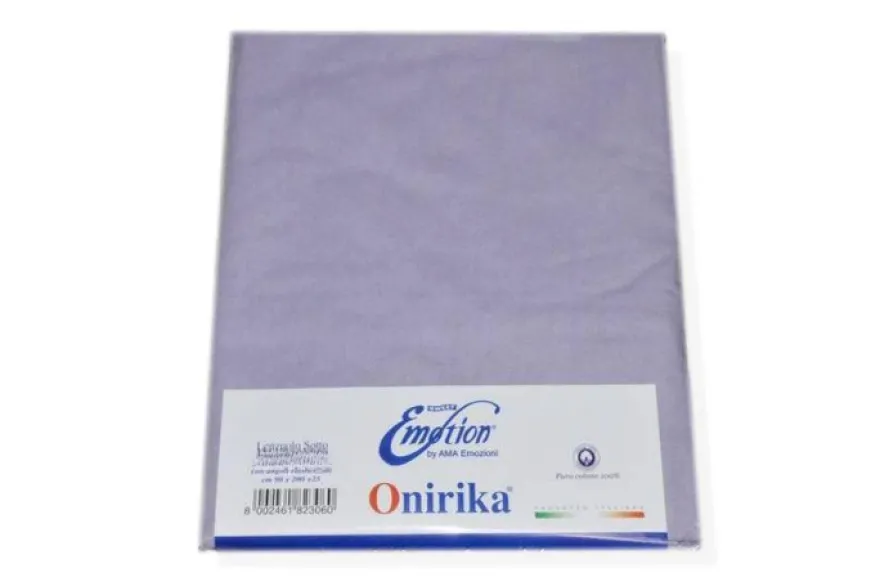SOTTOLENZUOLO ONIRIKA PURO COTONE CON ANGOLI ELASTICIZZATI MATRIMONIALE
