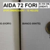 TELA AIDA 72 FORI BIANCA e AVORIO