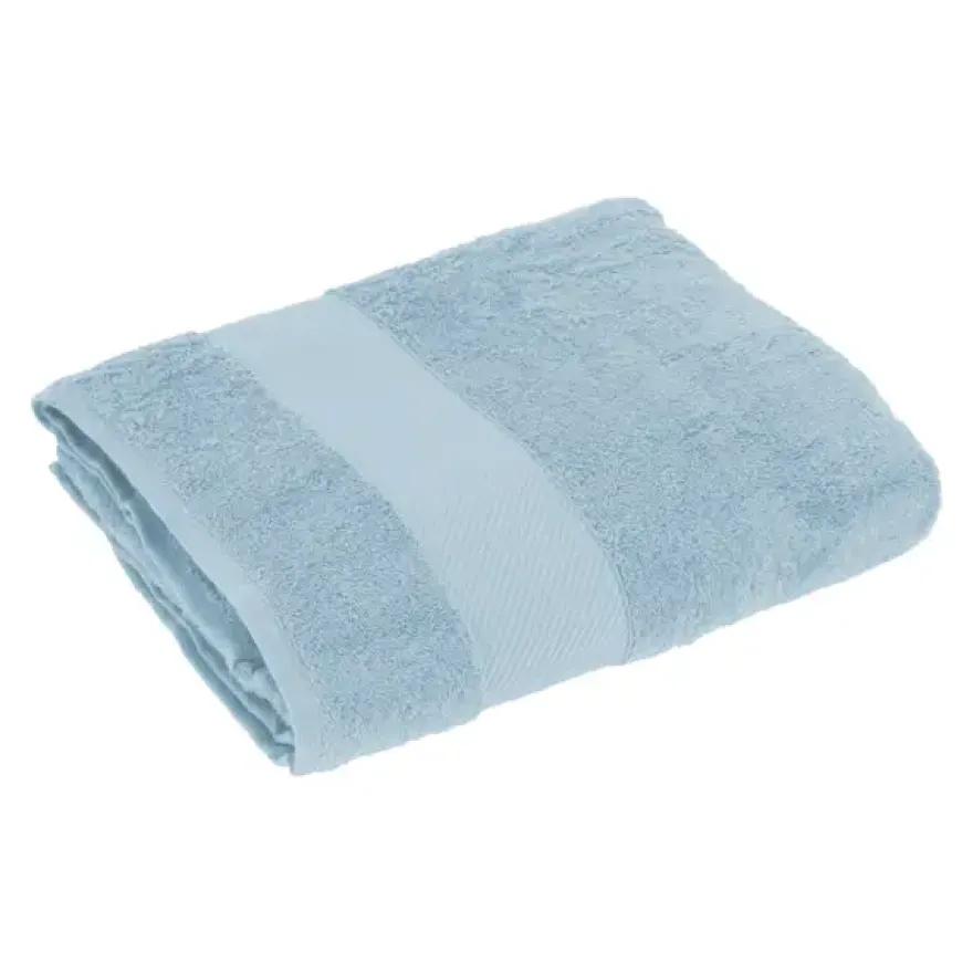 TELO BAGNO GABEL IN PURO COTONE IDROFILO JACQUARD TINTA UNITA