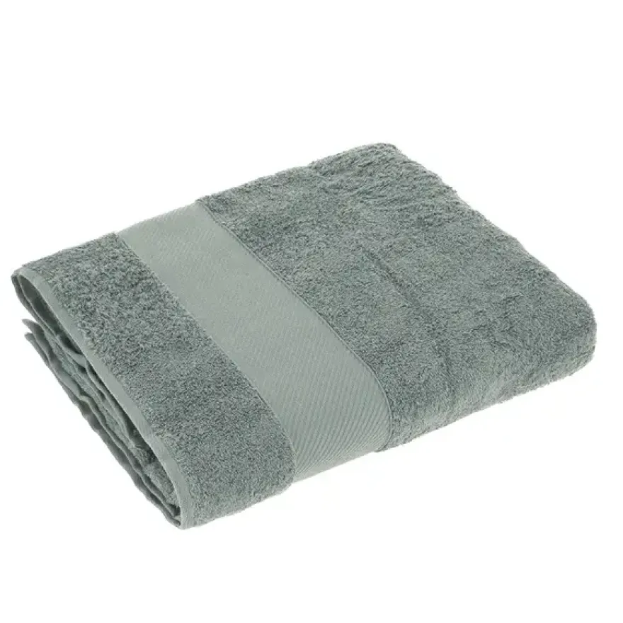 TELO BAGNO GABEL IN PURO COTONE IDROFILO JACQUARD TINTA UNITA