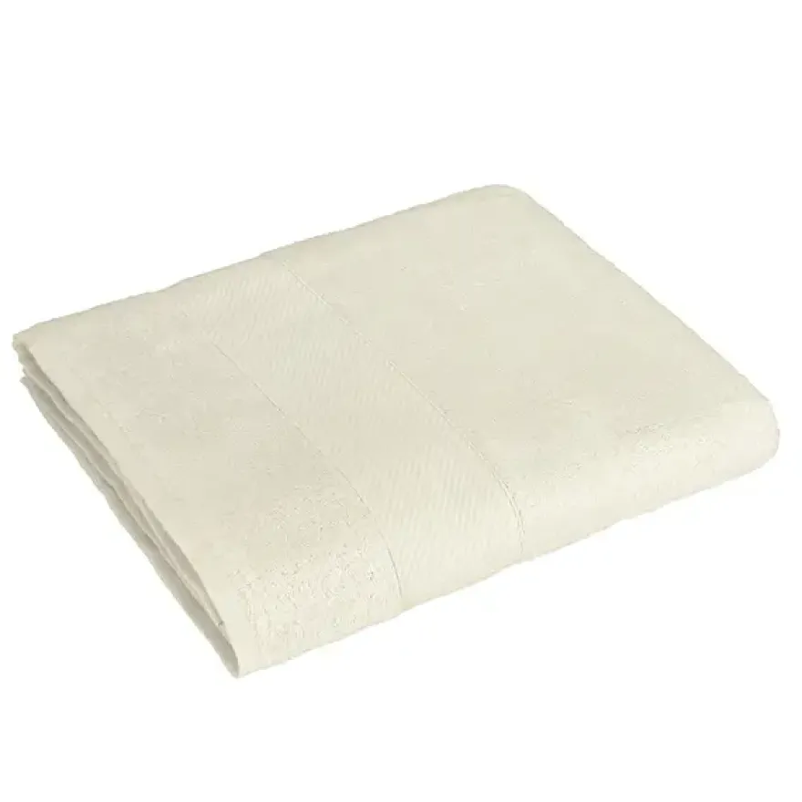 TELO BAGNO GABEL IN PURO COTONE IDROFILO JACQUARD TINTA UNITA
