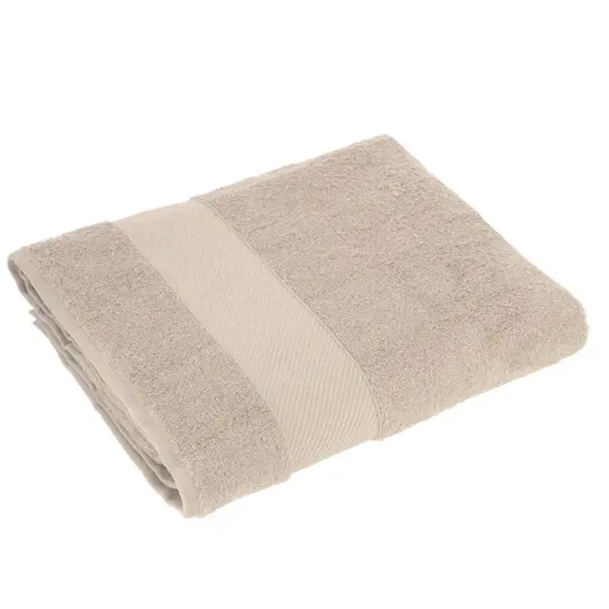 TELO BAGNO GABEL IN PURO COTONE IDROFILO JACQUARD TINTA UNITA
