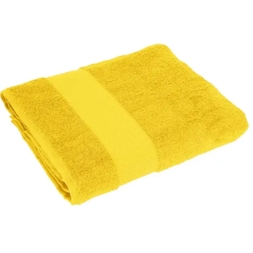 TELO BAGNO GABEL IN PURO COTONE IDROFILO JACQUARD TINTA UNITA