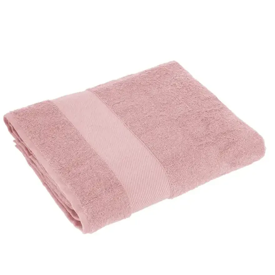 TELO BAGNO GABEL IN PURO COTONE IDROFILO JACQUARD TINTA UNITA
