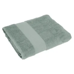 TELO BAGNO GABEL IN PURO COTONE IDROFILO JACQUARD TINTA UNITA
