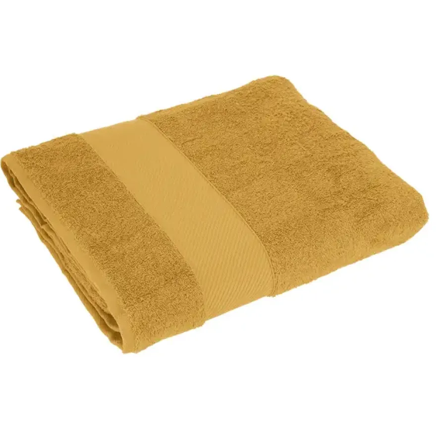 TELO BAGNO GABEL IN PURO COTONE IDROFILO JACQUARD TINTA UNITA