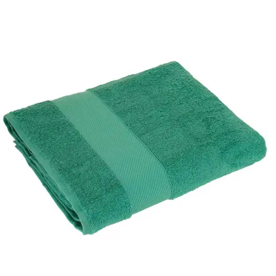 TELO BAGNO GABEL IN PURO COTONE IDROFILO JACQUARD TINTA UNITA