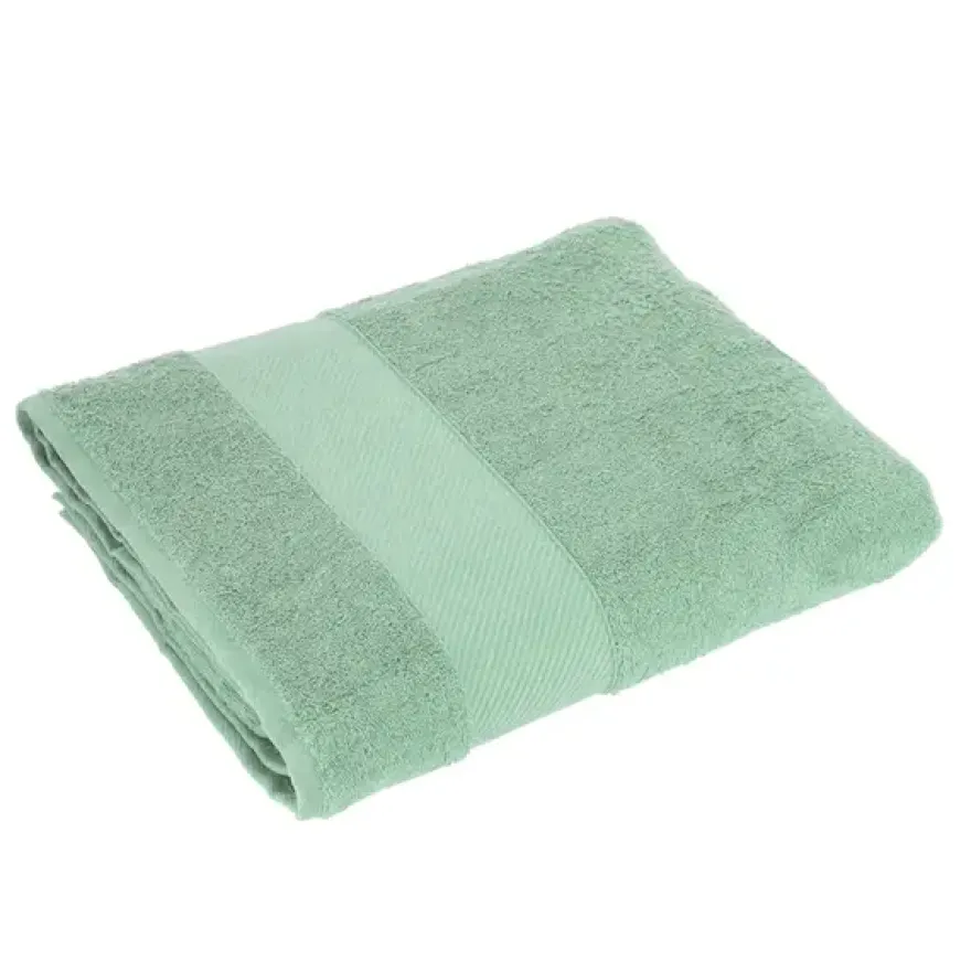 TELO BAGNO GABEL IN PURO COTONE IDROFILO JACQUARD TINTA UNITA