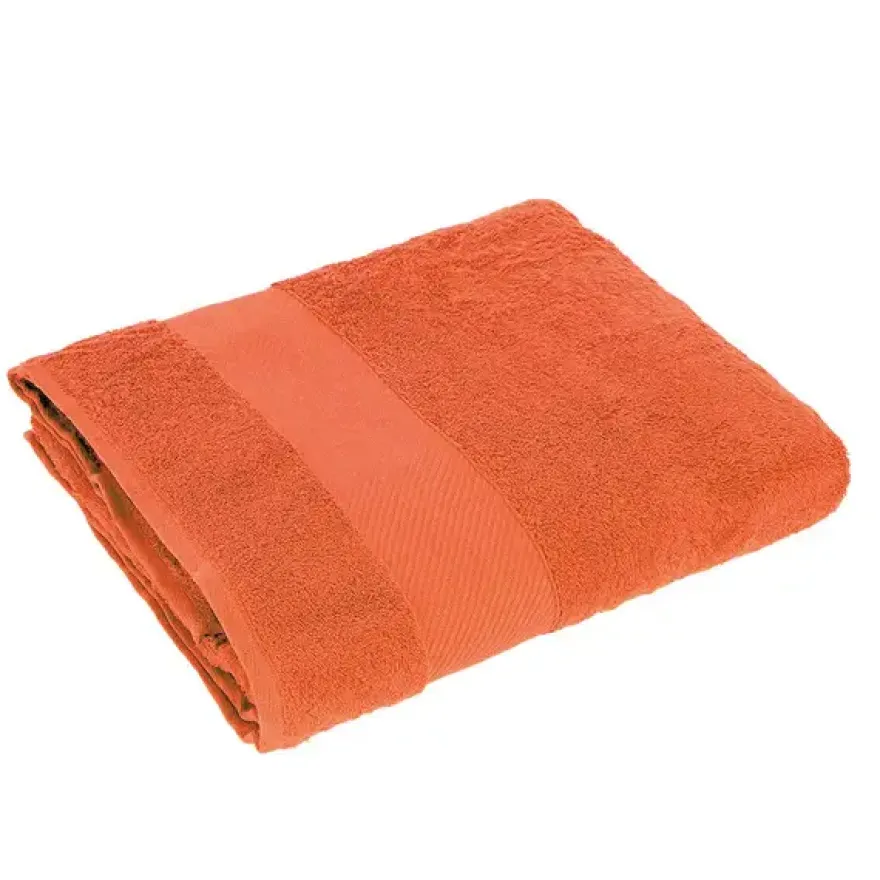 TELO BAGNO GABEL IN PURO COTONE IDROFILO JACQUARD TINTA UNITA