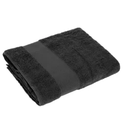 TELO BAGNO GABEL IN PURO COTONE IDROFILO JACQUARD TINTA UNITA
