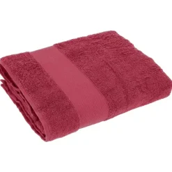 TELO BAGNO GABEL IN PURO COTONE IDROFILO JACQUARD TINTA UNITA