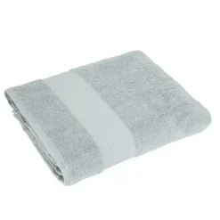 TELO BAGNO GABEL IN PURO COTONE IDROFILO JACQUARD TINTA UNITA