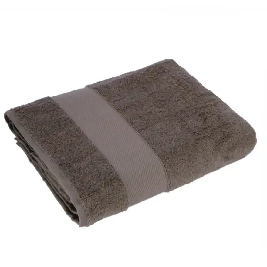 TELO BAGNO GABEL IN PURO COTONE IDROFILO JACQUARD TINTA UNITA
