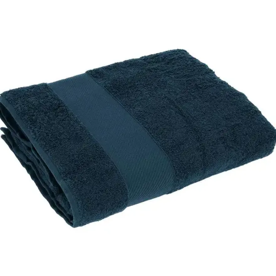 TELO BAGNO GABEL IN PURO COTONE IDROFILO JACQUARD TINTA UNITA
