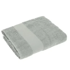 TELO BAGNO GABEL IN PURO COTONE IDROFILO JACQUARD TINTA UNITA