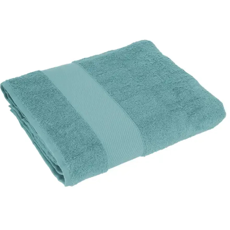 TELO BAGNO GABEL IN PURO COTONE IDROFILO JACQUARD TINTA UNITA