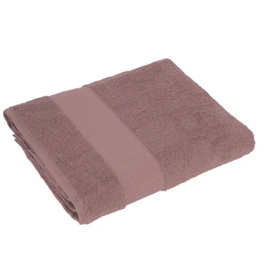 TELO BAGNO GABEL IN PURO COTONE IDROFILO JACQUARD TINTA UNITA