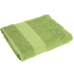 TELO BAGNO GABEL IN PURO COTONE IDROFILO JACQUARD TINTA UNITA