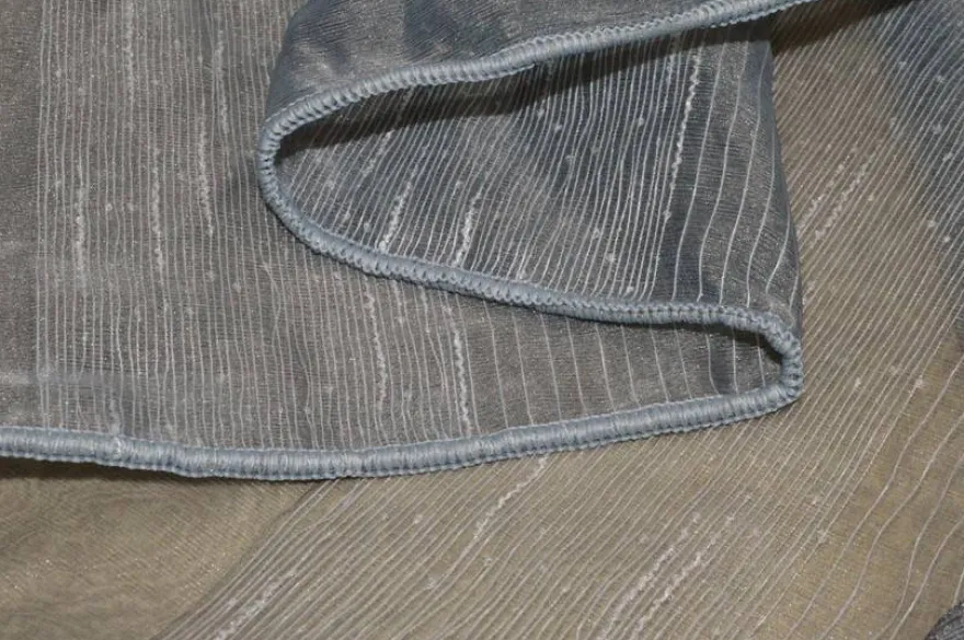 TENDA ORGANZA DOPPIA GRIGIO FUMO