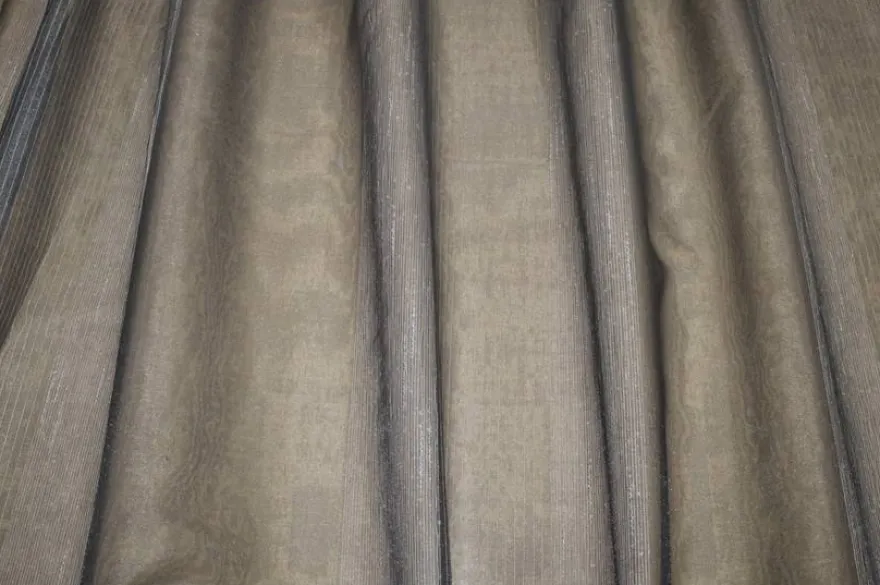 TENDA ORGANZA DOPPIA GRIGIO FUMO