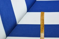 TENDA SOLE RIMINI RIGA BLU/BIANCA ALTEZZA 140 CM