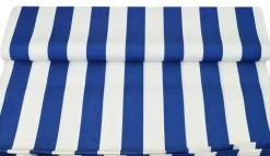 TENDA SOLE RIMINI RIGA BLU/BIANCA ALTEZZA 140 CM