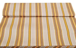 TENDA SOLE TAORMINA RIGA GIALLA/ECRU' ALTEZZA 200 CM
