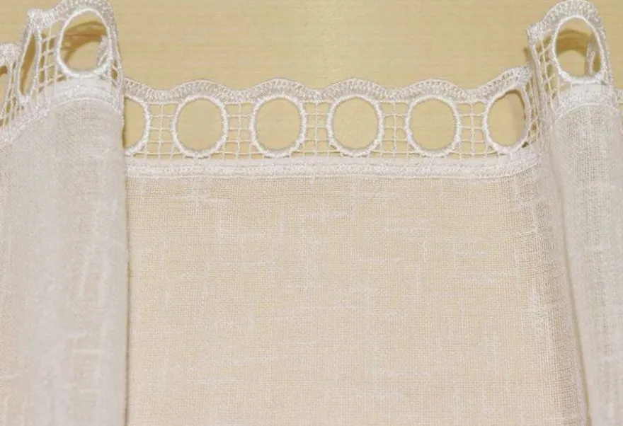 TENDINO CON INSERTO ORGANZA FIORE ARANCIONE