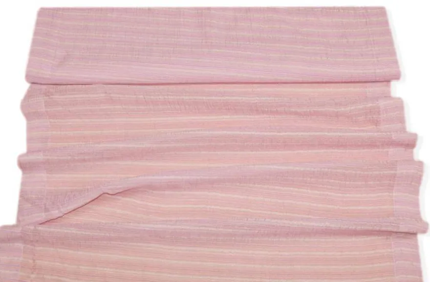 TENDINO EFFETTO STROPICCIATO RIGHINA ROSA
