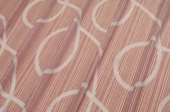 TENDINO FANTASIA GEOMETRICA ROSSA