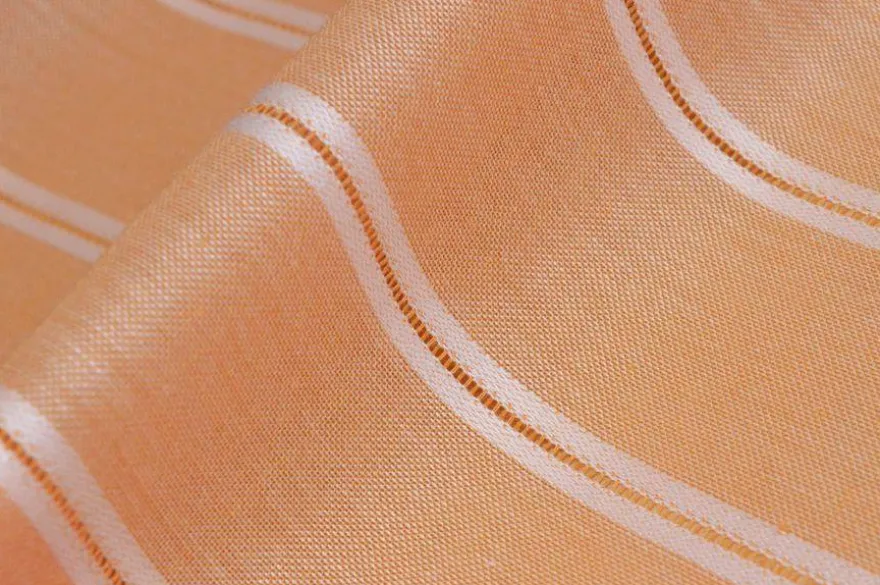 TENDINO MISTO LINO RIGA ARANCIO