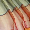 TENDINO ORGANZA ARANCIO CANGIANTE BLU