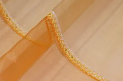 TENDINO ORGANZA ARANCIO CANGIANTE GIALLO